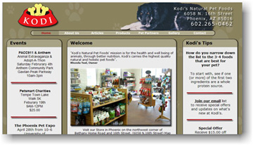 Kodi's Natural Pet Foods